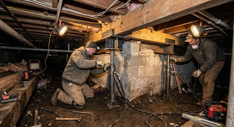 Structural Foundation Repair in Millbrae, CA
