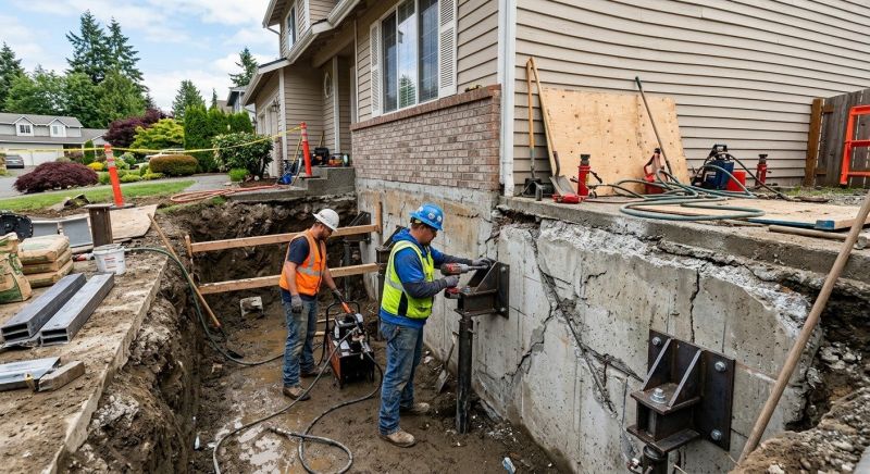 Structural Foundation Repair in San Leandro, CA