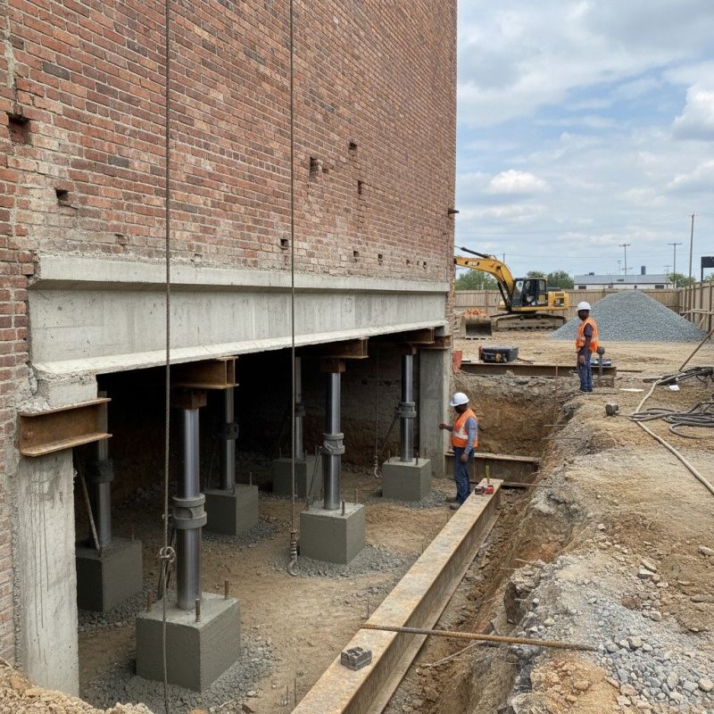 Structural Underpinning in Castro Valley, CA