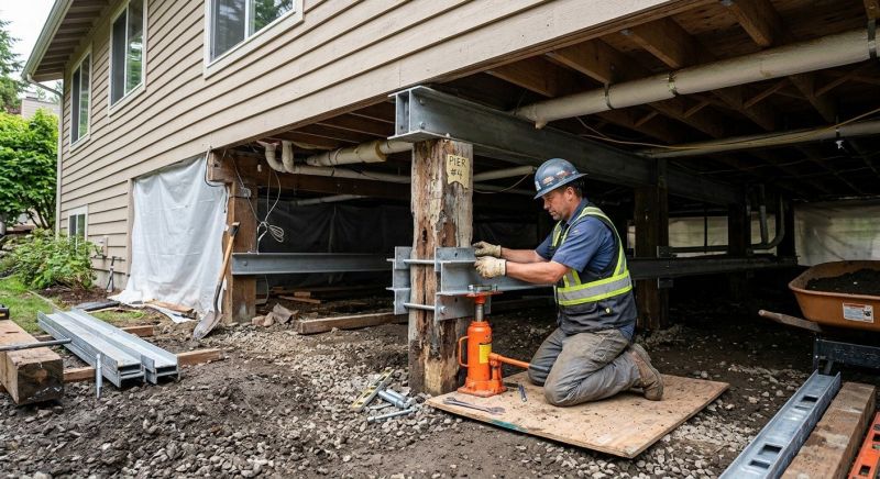 Structural Underpinning in Castro Valley, CA