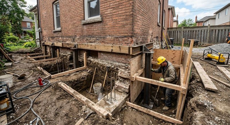 Underpinning Repair in Castro Valley, CA